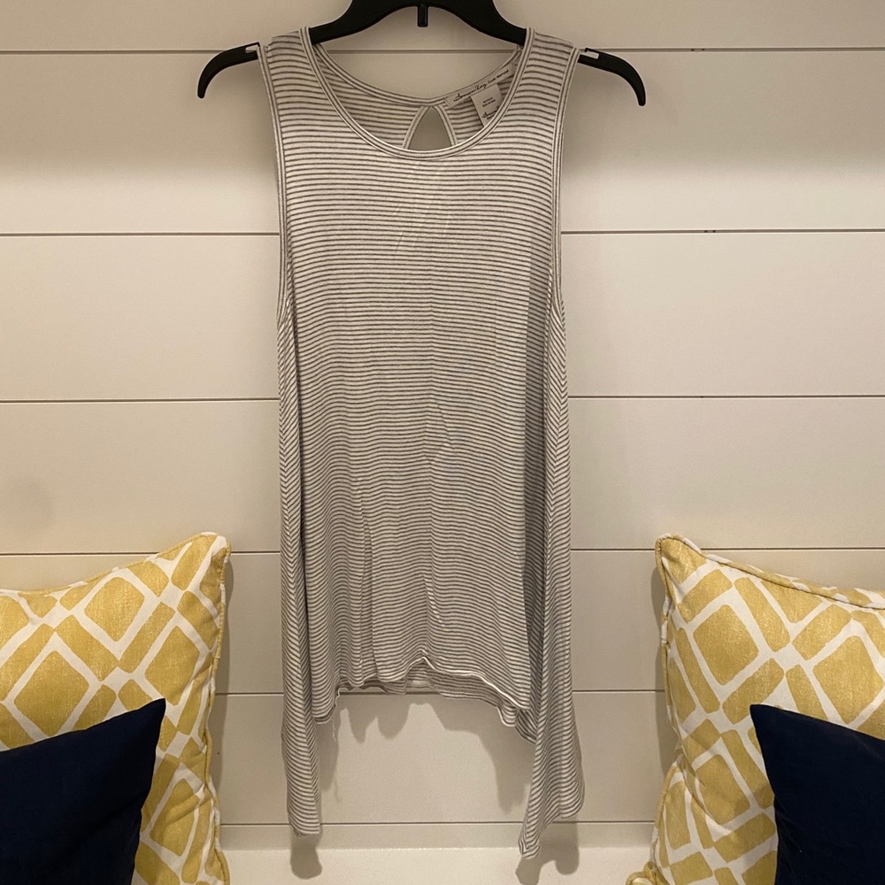 American Rag shark bite sleeveless top